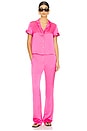 view 5 of 6 PANTALON SLIM PULL ON in Pink Azalea