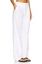 view 2 of 6 Pleat Pant in White