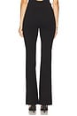 view 4 of 6 Slit Flare Legging in Black