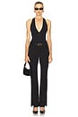 view 5 of 6 Slit Flare Legging in Black