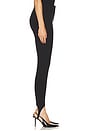 view 3 of 6 Slim Stirrup Pant in Black