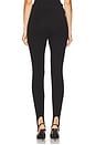 view 4 of 6 Slim Stirrup Pant in Black