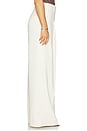 view 3 of 6 Oversize Wide Pleated Trouser in Rice