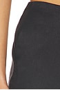 view 6 of 6 Slit Capri in Black
