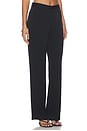view 2 of 6 Straight Slim Pants in Black