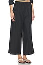 view 2 of 6 Fluid Cropped Pants in Black