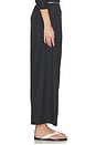 view 3 of 6 Fluid Cropped Pants in Black