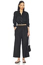 view 5 of 6 Fluid Cropped Pants in Black