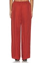 view 5 of 6 Slit Pant in Umber