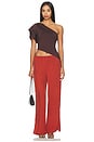 view 6 of 6 Slit Pant in Umber