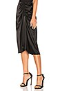 view 2 of 4 Ruched Skirt in Black