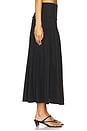 view 3 of 6 Accordion Skirt in Black