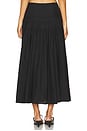 view 4 of 6 Accordion Skirt in Black