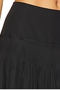 view 6 of 6 Accordion Skirt in Black