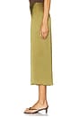 view 3 of 6 Side Ruched Skirt in Avocado