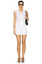 view 4 of 5 Sleeveless Button Down Top in White