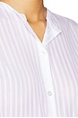 view 5 of 5 Sleeveless Button Down Top in White
