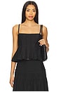 view 1 of 4 Hi Low Cami Top in Black