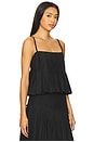 view 2 of 4 Hi Low Cami Top in Black