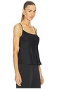 view 2 of 4 Curve Cami Top in Black