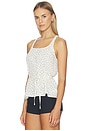 view 2 of 5 Belt Halterneck Top in Ivory Multi
