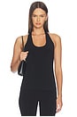 view 1 of 4 Halter Neck Tank in Black