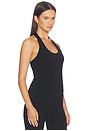 view 2 of 4 Halter Neck Tank in Black