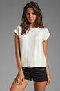 view 1 of 5 Sellida Silk Blouse in White