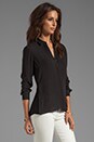 view 2 of 5 Driya Silk Blouse in Black