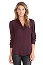 view 1 of 4 Miska Blouse in Bordeaux