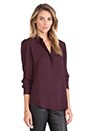 view 2 of 4 Miska Blouse in Bordeaux