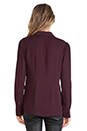 view 3 of 4 Miska Blouse in Bordeaux