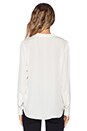 view 3 of 4 Corbette Silk Blouse in Ivory