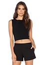 view 1 of 4 Pagia Crop Top in Black