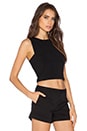 view 2 of 4 Pagia Crop Top in Black