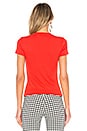 view 3 of 4 T-SHIRT in Bright Tomato