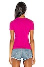 view 3 of 4 T-SHIRT in Pop Fuchsia