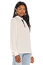 view 2 of 4 Neck Band Blouse in Ivory