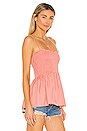view 2 of 4 Bustier Top in Guava