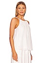 view 2 of 4 Halter Cami Top in White