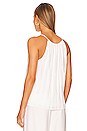 view 3 of 4 Halter Cami Top in White