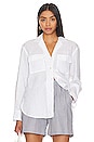 view 1 of 4 Notch Shirt Relaxed in White
