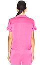 view 3 of 4 Short Sleeve Camp Shirt in Pink Azalea