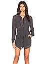 view 1 of 5 Irwin Romper in Charcoal