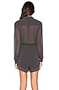 view 3 of 5 Irwin Romper in Charcoal