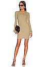 view 1 of 3 Polo Mini Dress in Moss