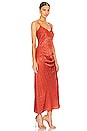 view 2 of 5 Cinched Maxi Dress in Brick