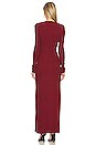 view 4 of 4 Carved Maxi Dress in Berry
