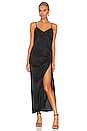 view 4 of 4 Cinched Maxi Dress in Jet Black