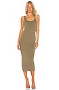 view 2 of 5 Vital Rib Utilitarian Tank Dress in Utility